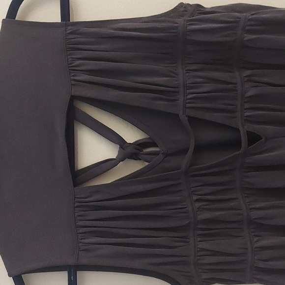 FREE PEOPLE Forget Me Knot Black Washed Sleeveless Top - Picture 11 of 13